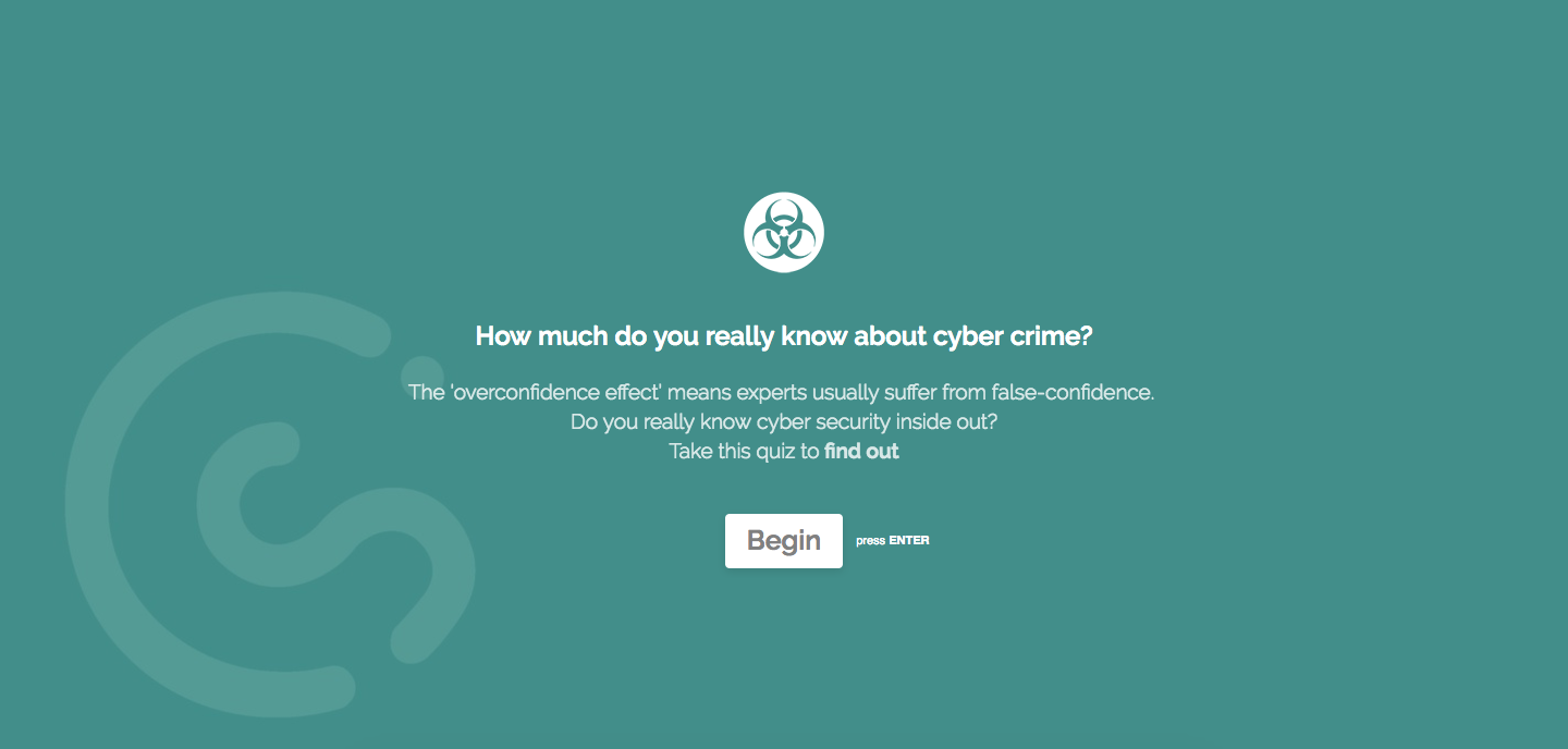 Cyber Security Awareness Online Quiz for Staff CybSafe