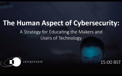 On demand webinar: The human aspect of cybersecurity – Intuition