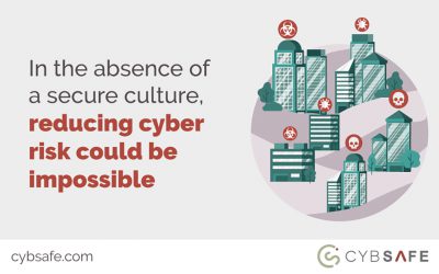 In the absence of a secure culture, reducing cyber risk could be impossible