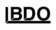 BDO logo black