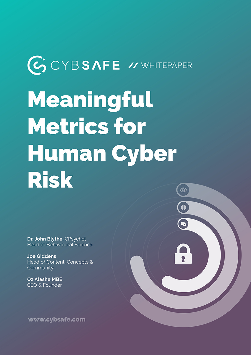 Meaningful Metrics for Human Cyber Risk image