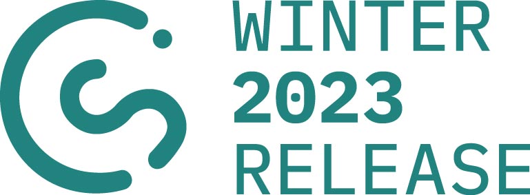 Winter 2023 release logo